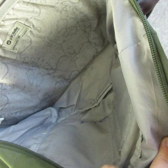 Pacsafe Venturesafe GII Briefcase Green Bag Crossbody Antitheft Exomesh 614 - Picture 10 of 16